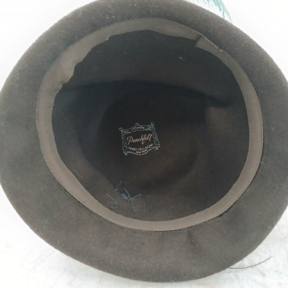 Vintage Women’s Cloche Hats Lot of 3 Felt Wool 1920s 1930s Style - Picture 3 of 16